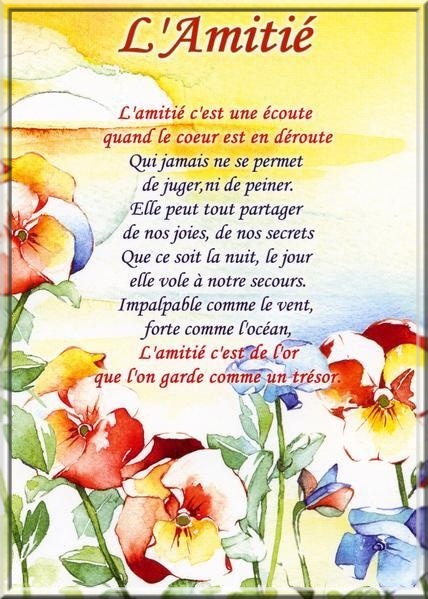 l'amitié