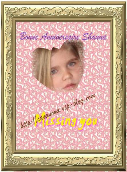 bonne anniversaire Shanna